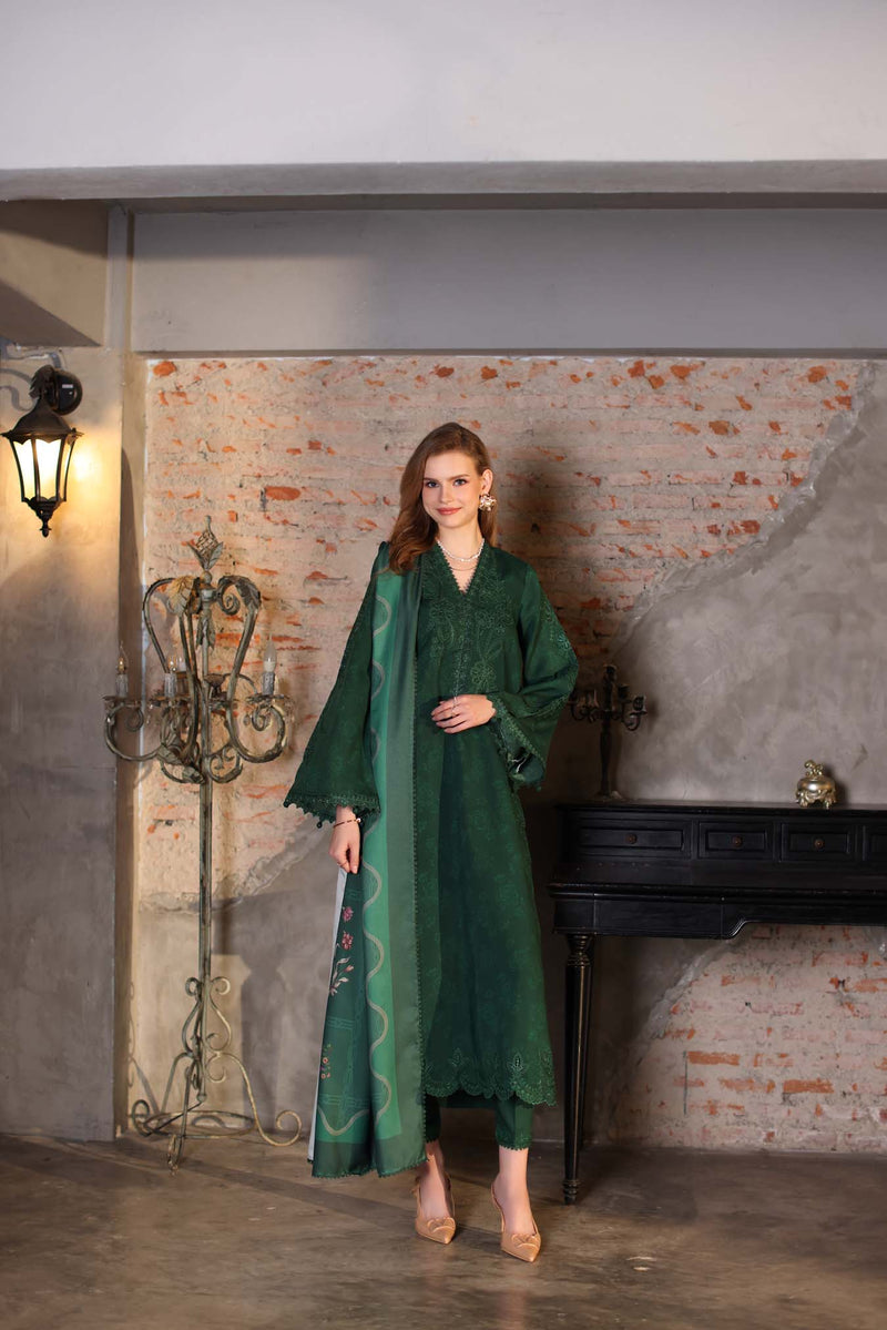 Saadia Asad | Winter Printkhaas 25 | D3 - A by Saadia Asad - Designer Dress - Type : Ladies Clothes - Available at Libayah - 100% Original 