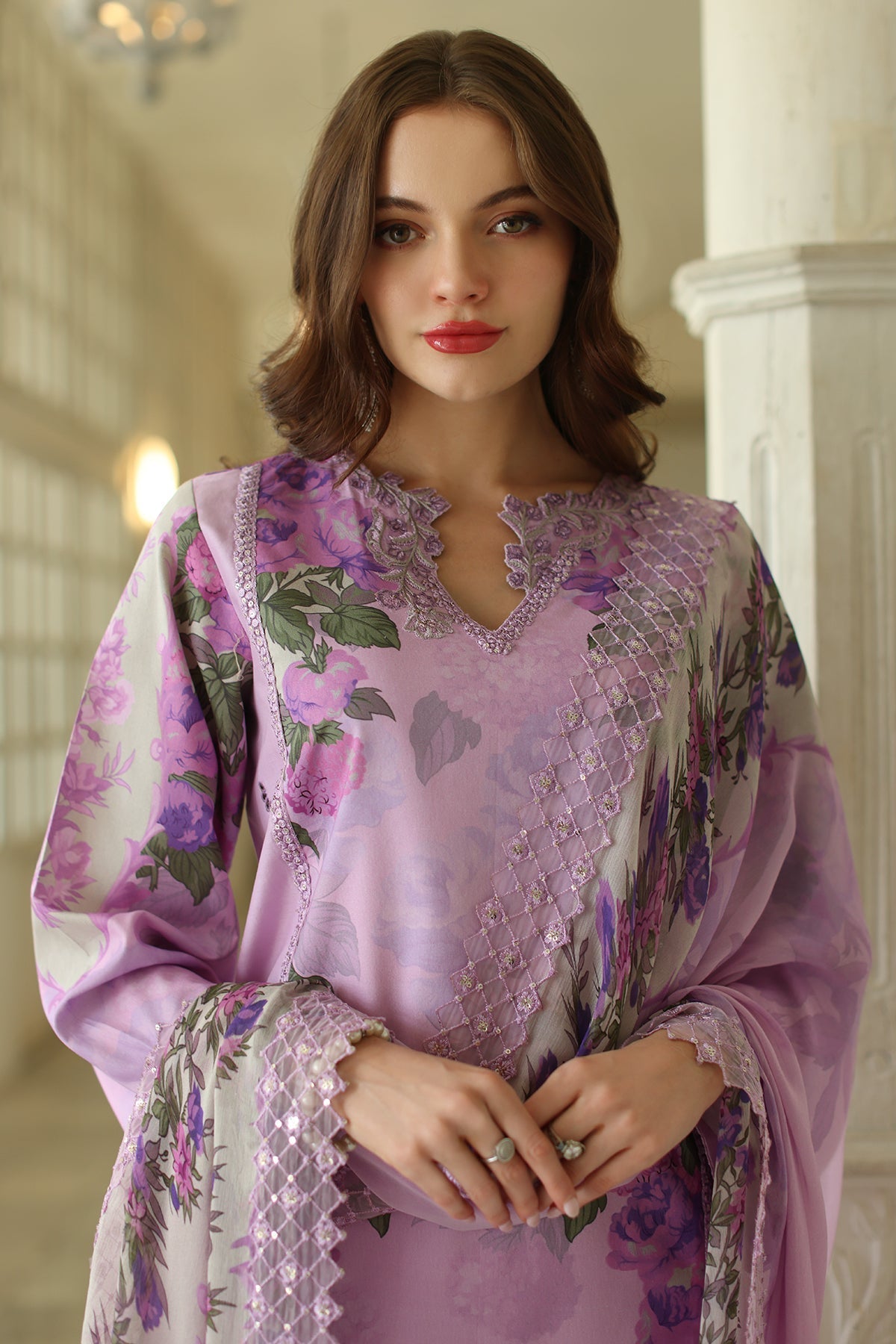 Charizma | Aniq Lawn Collection | AN5-03 by Charizma - Designer Dress - Type: Ladies Clothes - Available at Libayah - 100% Original