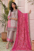 Charizma | Sheen Embroidered Linen Shawl | SHW4-04 by Charizma - Designer Dress - Type: Ladies Clothes - Available at Libayah - 100% Original