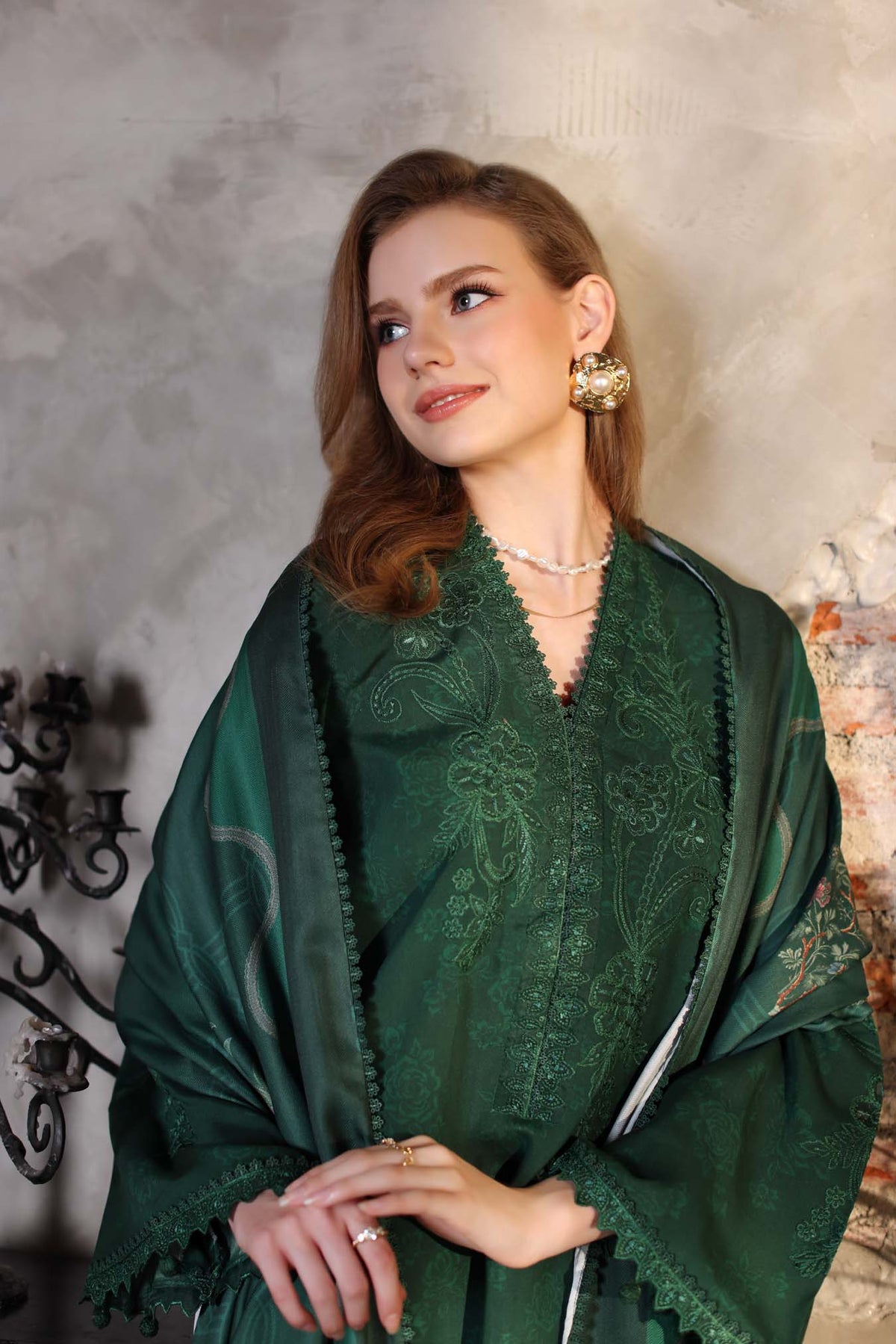 Saadia Asad | Winter Printkhaas 25 | D3 - A by Saadia Asad - Designer Dress - Type : Ladies Clothes - Available at Libayah - 100% Original 