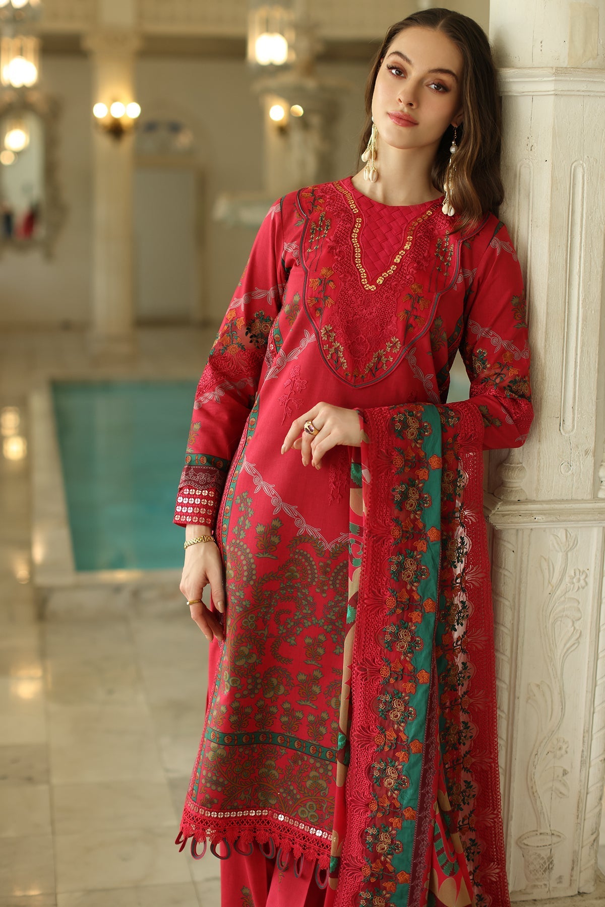 Charizma | Aniq Lawn Collection | AN5-05 by Charizma - Designer Dress - Type: Ladies Clothes - Available at Libayah - 100% Original