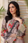 Charizma | Sheen Embroidered Linen Shawl | SHW4-02 by Charizma - Designer Dress - Type: Ladies Clothes - Available at Libayah - 100% Original