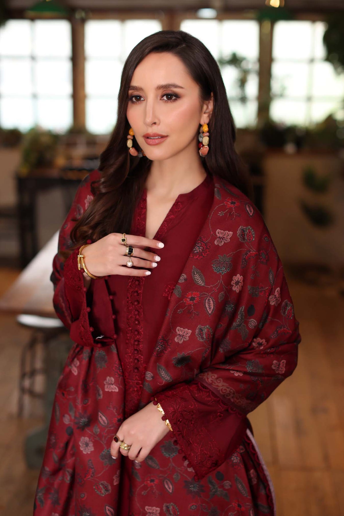 Saadia Asad | Winter Printkhaas 25 | D4 - A by Saadia Asad - Designer Dress - Type : Ladies Clothes - Available at Libayah - 100% Original 