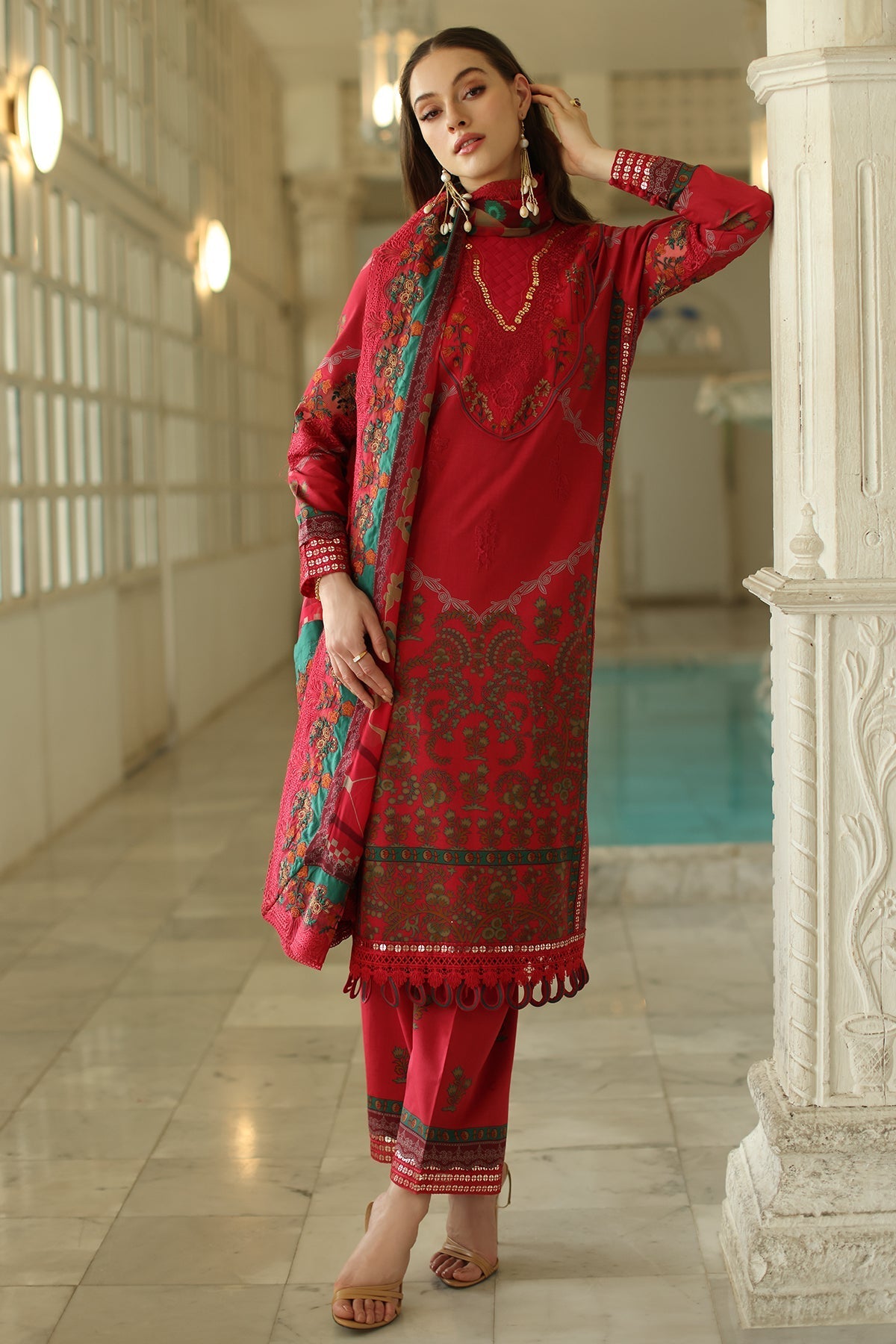 Charizma | Aniq Lawn Collection | AN5-05 by Charizma - Designer Dress - Type: Ladies Clothes - Available at Libayah - 100% Original