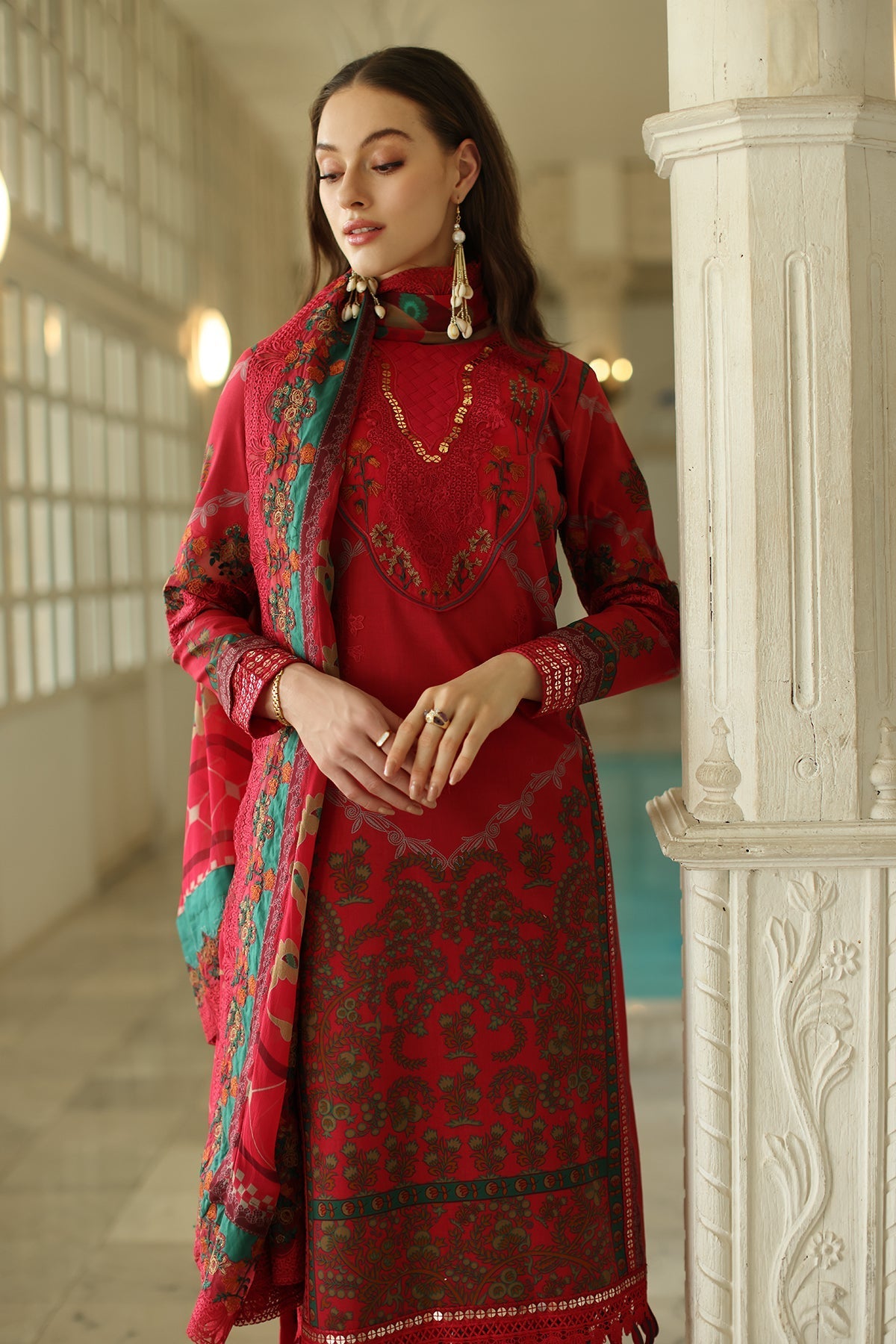 Charizma | Aniq Lawn Collection | AN5-05 by Charizma - Designer Dress - Type: Ladies Clothes - Available at Libayah - 100% Original