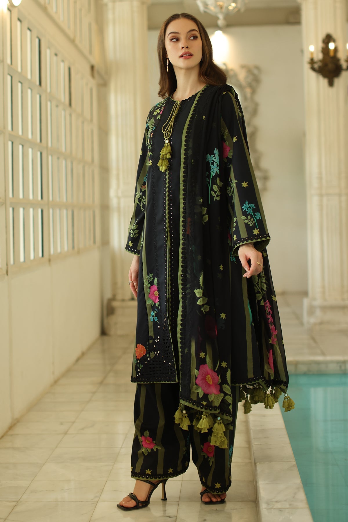 Charizma | Aniq Lawn Collection | AN5-07 by Charizma - Designer Dress - Type: Ladies Clothes - Available at Libayah - 100% Original
