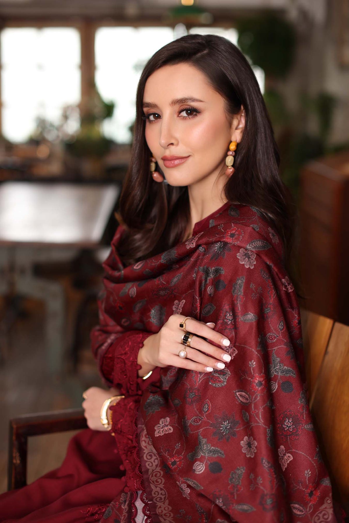 Saadia Asad | Winter Printkhaas 25 | D4 - A by Saadia Asad - Designer Dress - Type : Ladies Clothes - Available at Libayah - 100% Original 