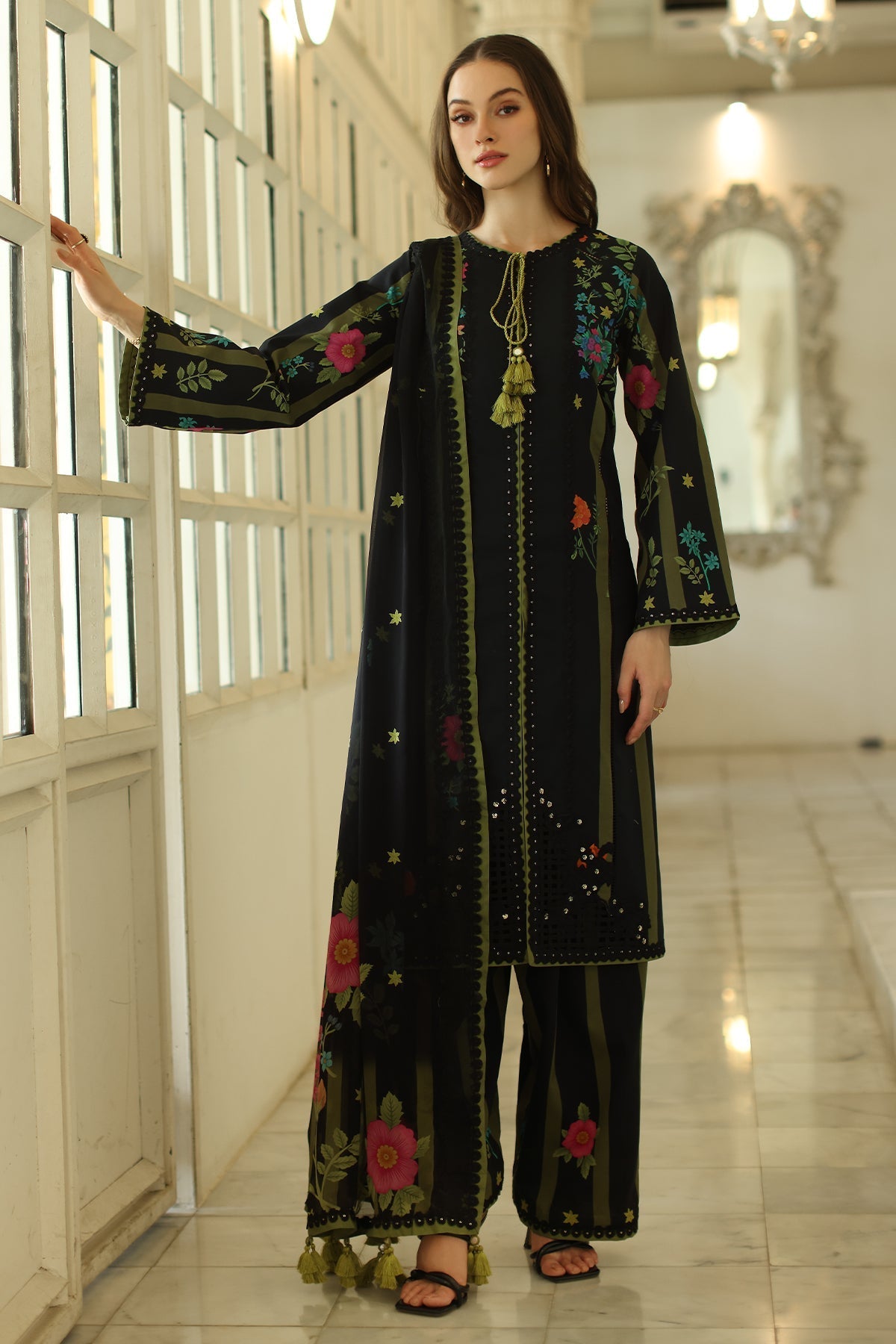 Charizma | Aniq Lawn Collection | AN5-07 by Charizma - Designer Dress - Type: Ladies Clothes - Available at Libayah - 100% Original