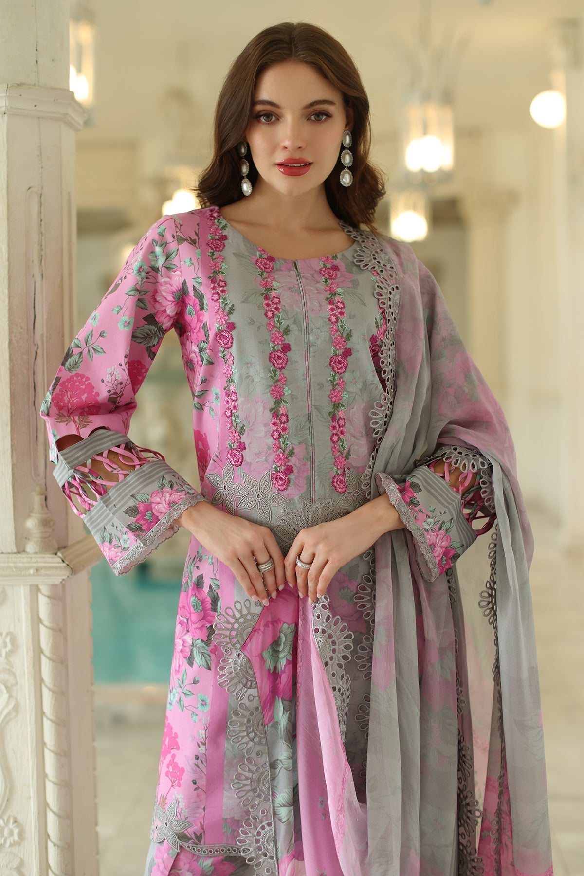 Charizma | Aniq Lawn Collection | AN5-06 by Charizma - Designer Dress - Type: Ladies Clothes - Available at Libayah - 100% Original