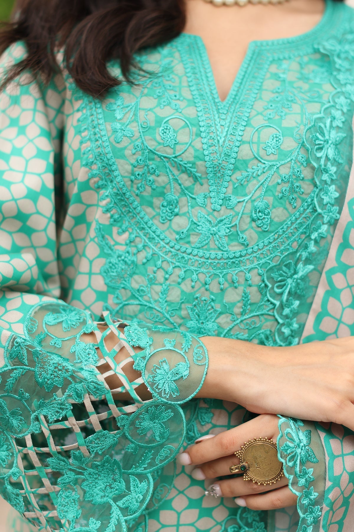 Charizma | Combination Winter Collection | CCW4-18 by Charizma - Designer Dress - Type: Ladies Clothes - Available at Libayah - 100% Original