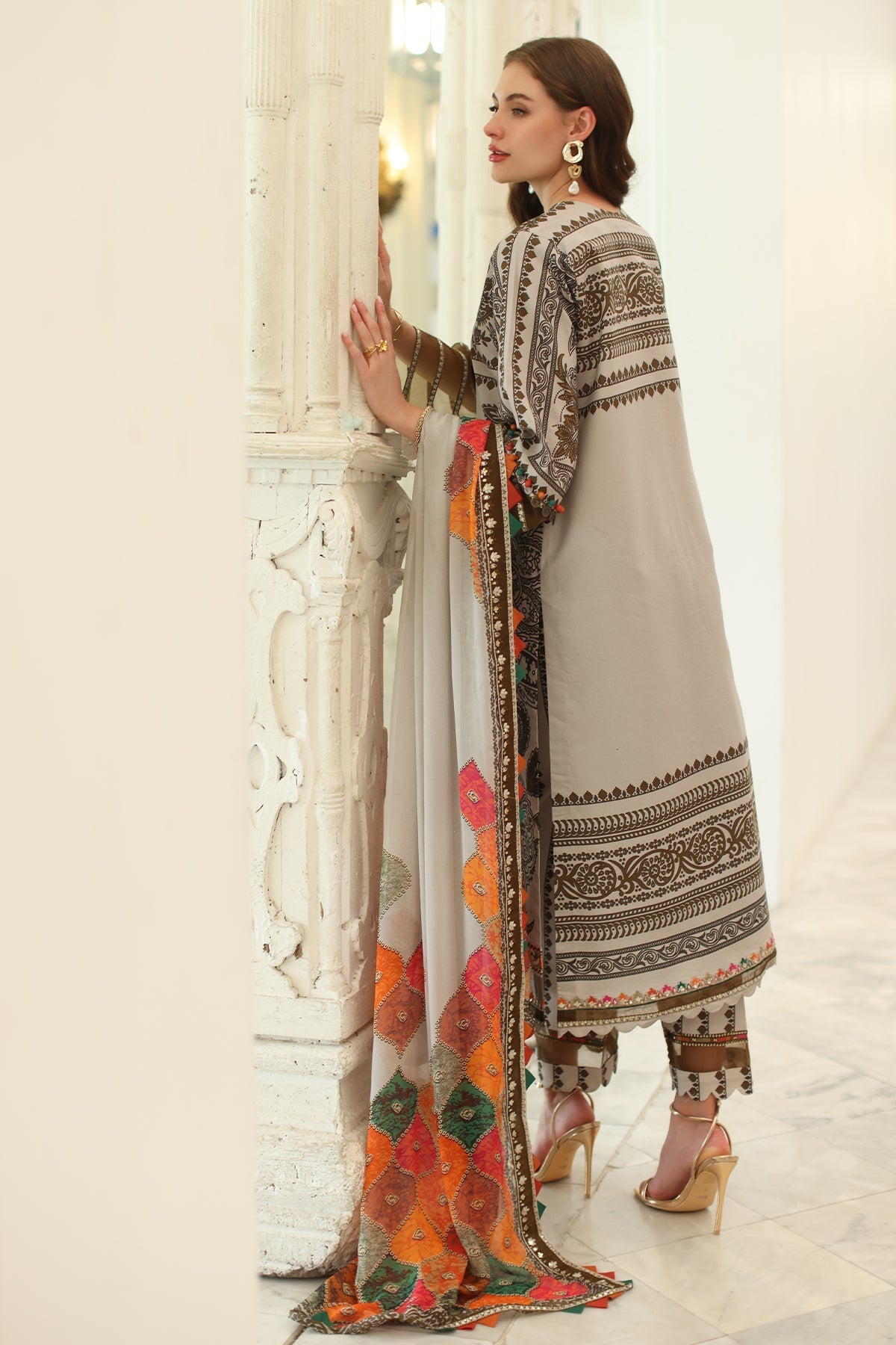 Charizma | Aniq Lawn Collection | AN5-08 by Charizma - Designer Dress - Type: Ladies Clothes - Available at Libayah - 100% Original