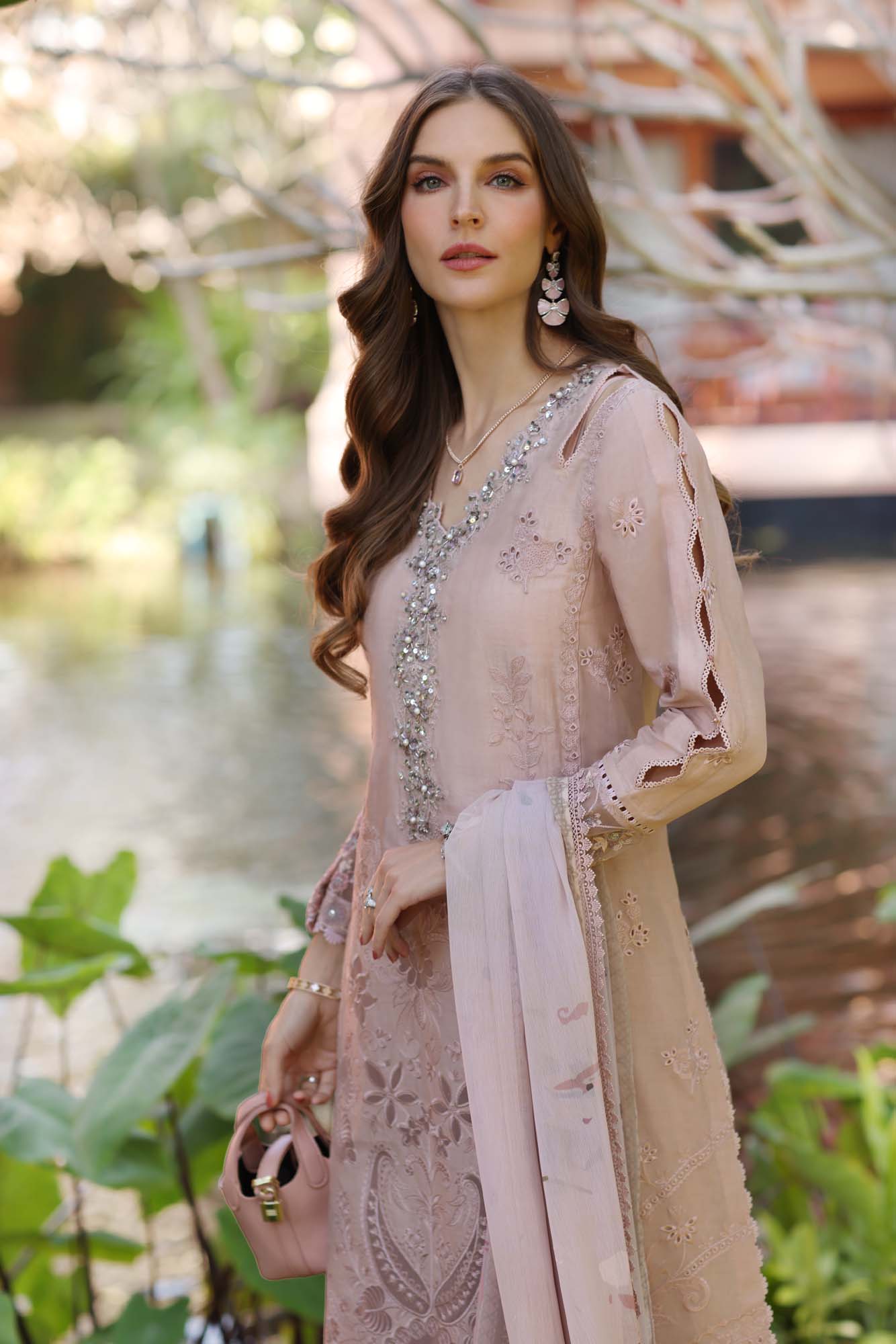 Noor by Saadia Asad | Eid Luxury Laserkari 25 | D6-B by Noor by Saadia Asad - Designer Dress - Type: Ladies Clothes - Available at Libayah - 100% Original