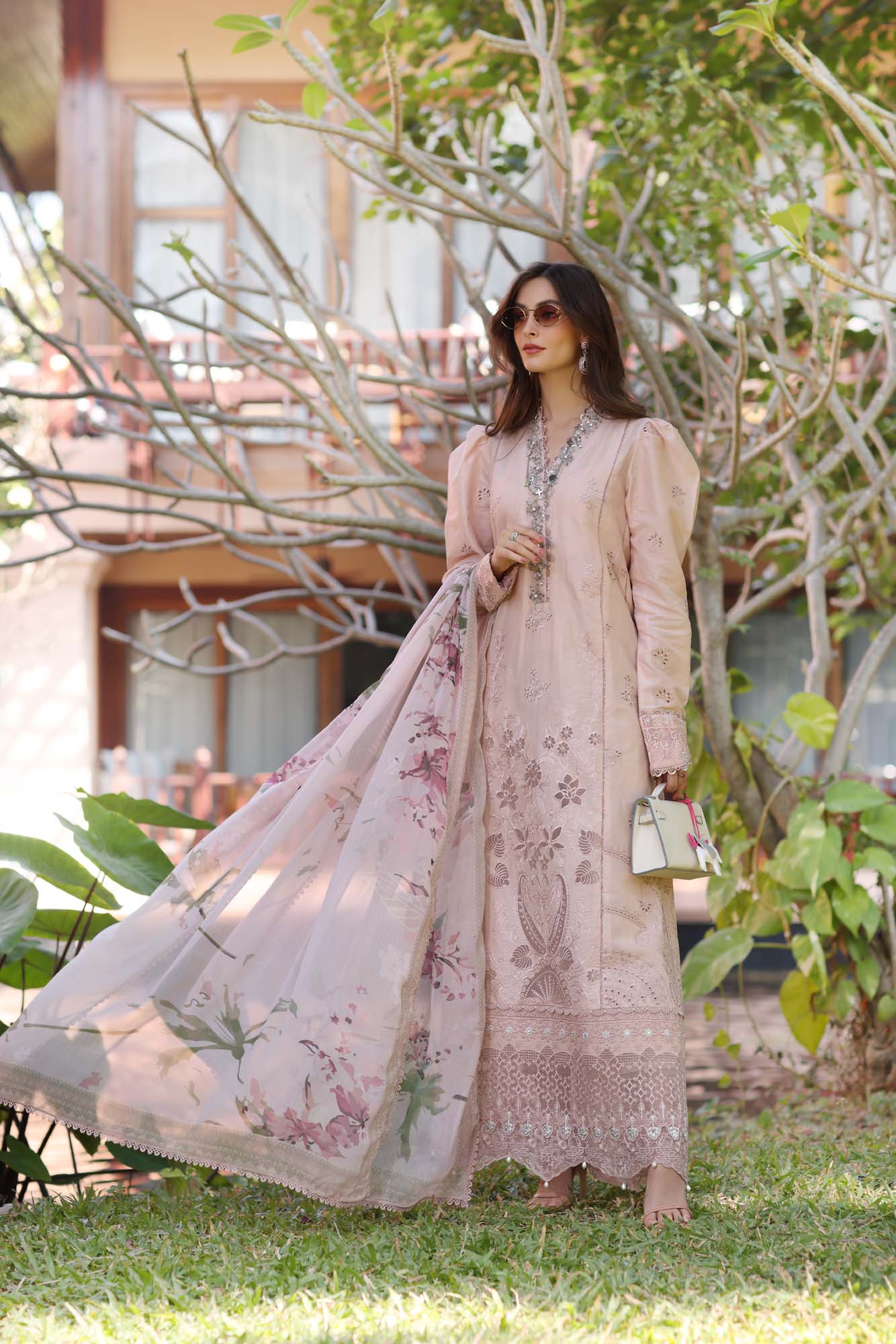 Noor by Saadia Asad | Eid Luxury Laserkari 25 | D6-B by Noor by Saadia Asad - Designer Dress - Type: Ladies Clothes - Available at Libayah - 100% Original