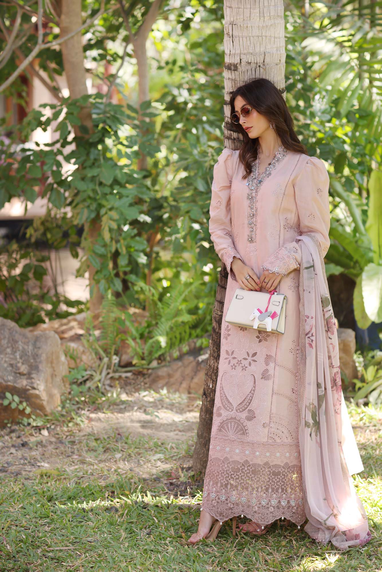 Noor by Saadia Asad | Eid Luxury Laserkari 25 | D6-B by Noor by Saadia Asad - Designer Dress - Type: Ladies Clothes - Available at Libayah - 100% Original