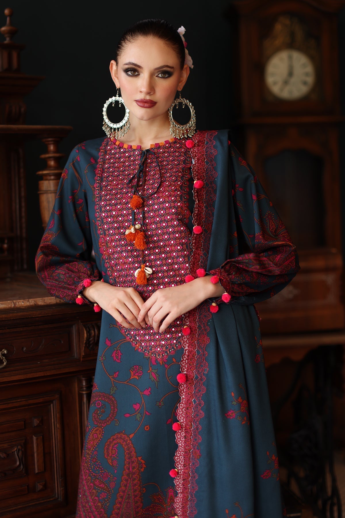 Charizma | Aniq Winter 2025 | ANW6-04 by Charizma - Designer Dress  - Type : Ladies Clothes - Available at Libayah - 100% Original 