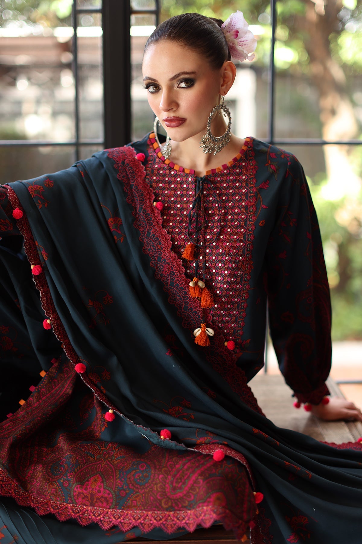 Charizma | Aniq Winter 2025 | ANW6-04 by Charizma - Designer Dress  - Type : Ladies Clothes - Available at Libayah - 100% Original 