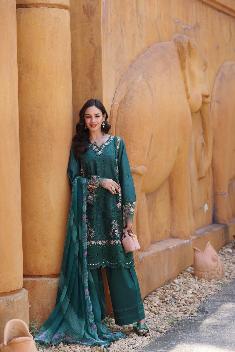 Noor by Saadia Asad | Eid Luxury Laserkari 25 | D10-A by Noor by Saadia Asad - Designer Dress - Type: Ladies Clothes - Available at Libayah - 100% Original