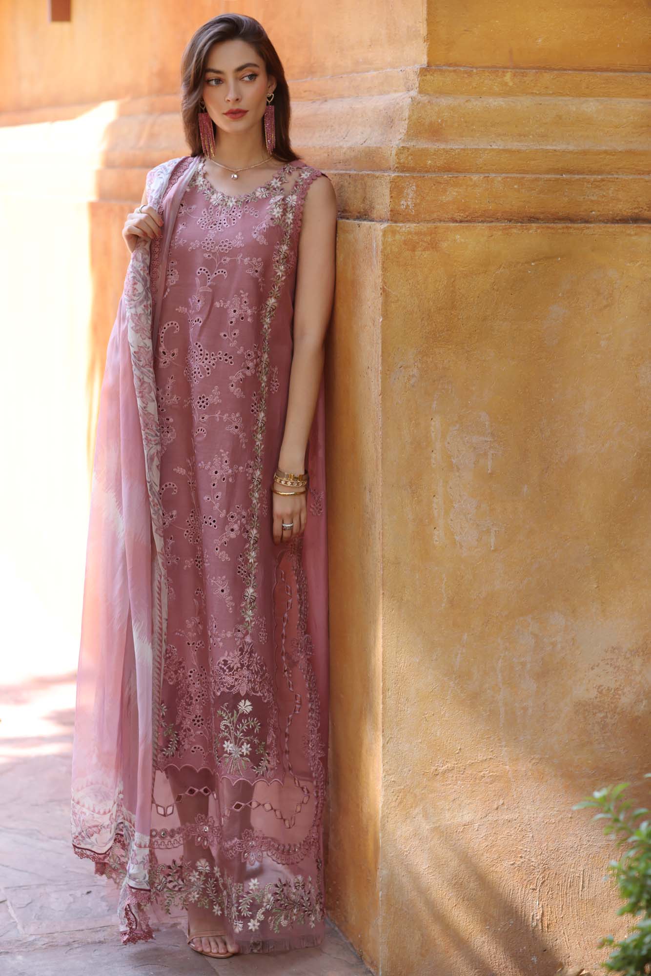 Noor by Saadia Asad | Eid Luxury Laserkari 25 | D10-B by Noor by Saadia Asad - Designer Dress - Type: Ladies Clothes - Available at Libayah - 100% Original