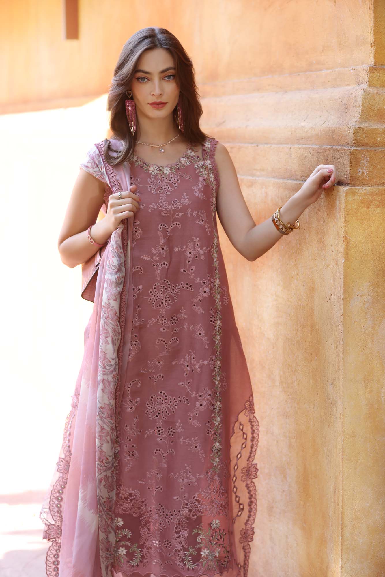 Noor by Saadia Asad | Eid Luxury Laserkari 25 | D10-B by Noor by Saadia Asad - Designer Dress - Type: Ladies Clothes - Available at Libayah - 100% Original