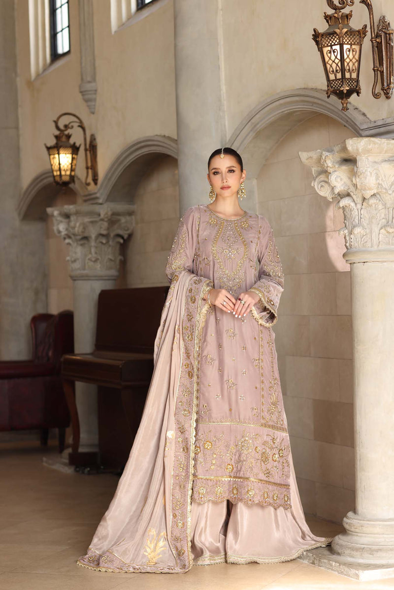 Noor by Saadia Asad | Handcrafted Velvet 25 | Khayal by Noor by Saadia Asad - Designer Dress - Type : Ladies Clothes - Available at Libayah - 100% Original 