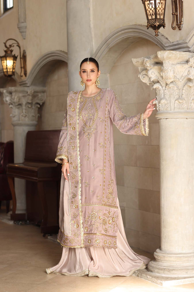 Noor by Saadia Asad | Handcrafted Velvet 25 | Khayal by Noor by Saadia Asad - Designer Dress - Type : Ladies Clothes - Available at Libayah - 100% Original 