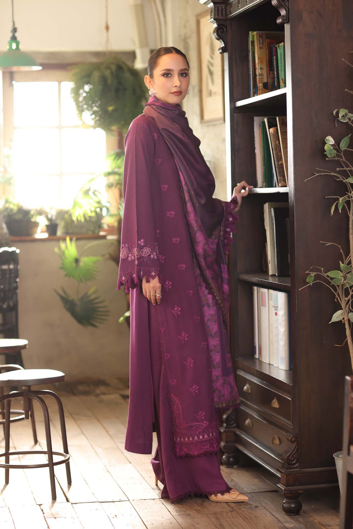 Saadia Asad | Winter Printkhaas 25 | D8 - B by Saadia Asad - Designer Dress - Type : Ladies Clothes - Available at Libayah - 100% Original 