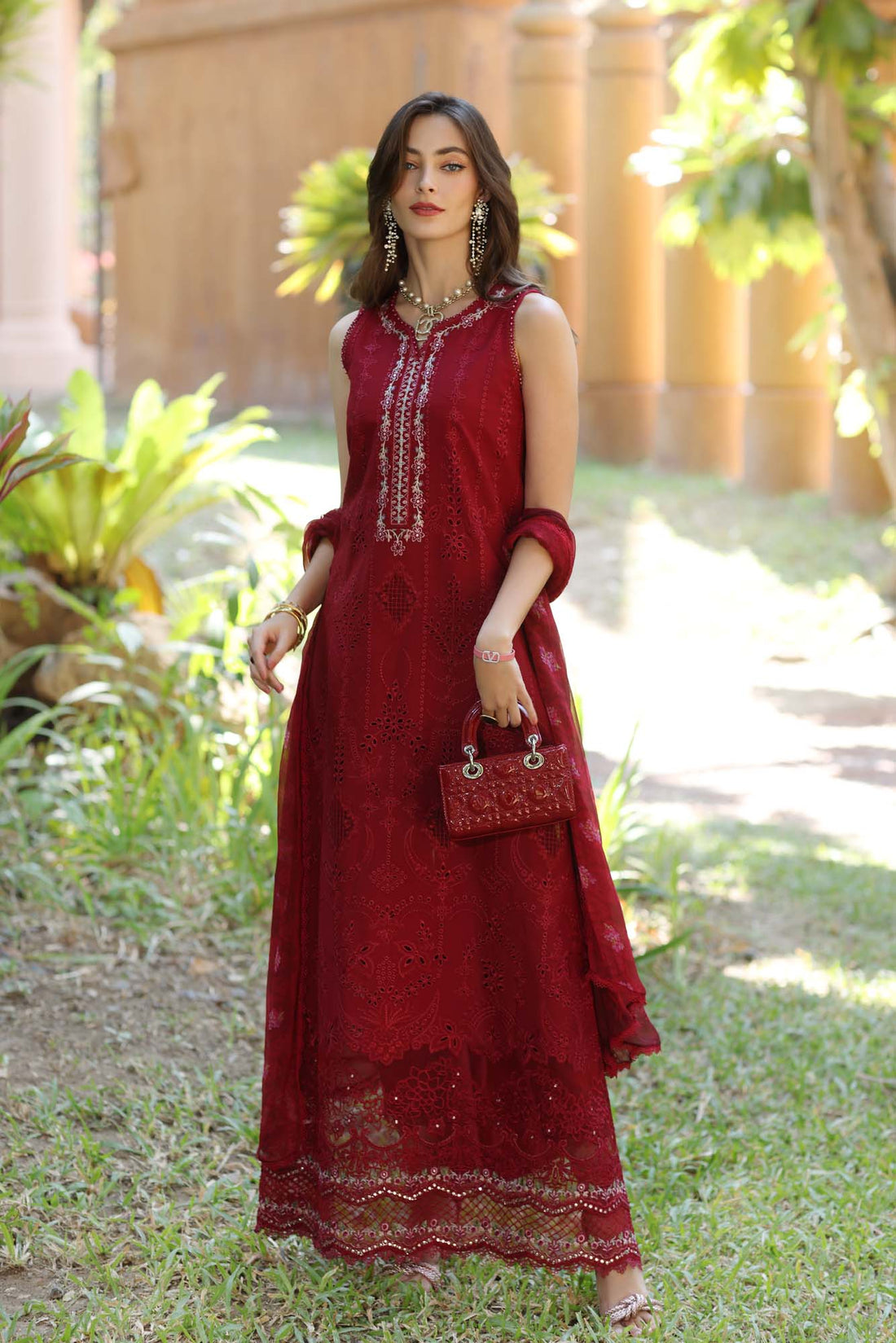 Noor by Saadia Asad | Eid Luxury Laserkari 25 | D7-A by Noor by Saadia Asad - Designer Dress - Type: Ladies Clothes - Available at Libayah - 100% Original