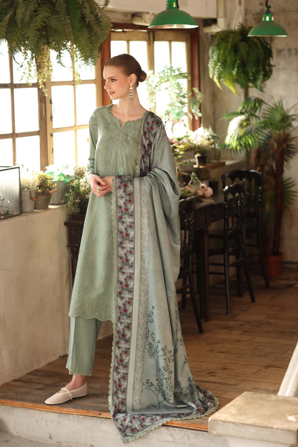 Saadia Asad | Winter Printkhaas 25 | D8 - A by Saadia Asad - Designer Dress - Type : Ladies Clothes - Available at Libayah - 100% Original 