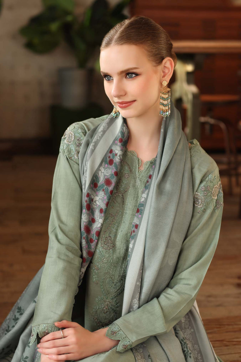 Saadia Asad | Winter Printkhaas 25 | D8 - A by Saadia Asad - Designer Dress - Type : Ladies Clothes - Available at Libayah - 100% Original 