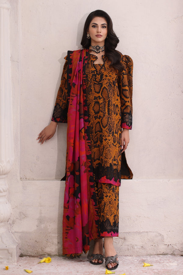 Charizma | Combination Winter Collection | CCW4-17 by Charizma - Designer Dress - Type: Ladies Clothes - Available at Libayah - 100% Original