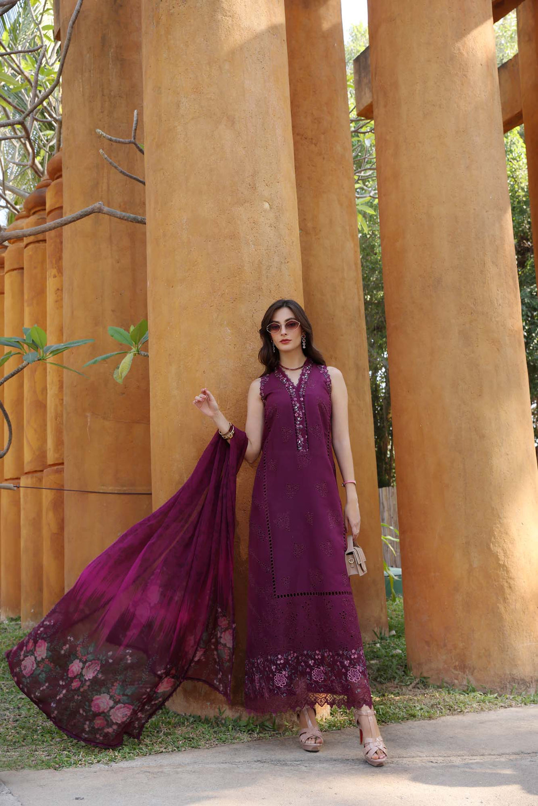 Noor by Saadia Asad | Eid Luxury Laserkari 25 | D2-A by Noor by Saadia Asad - Designer Dress - Type: Ladies Clothes - Available at Libayah - 100% Original