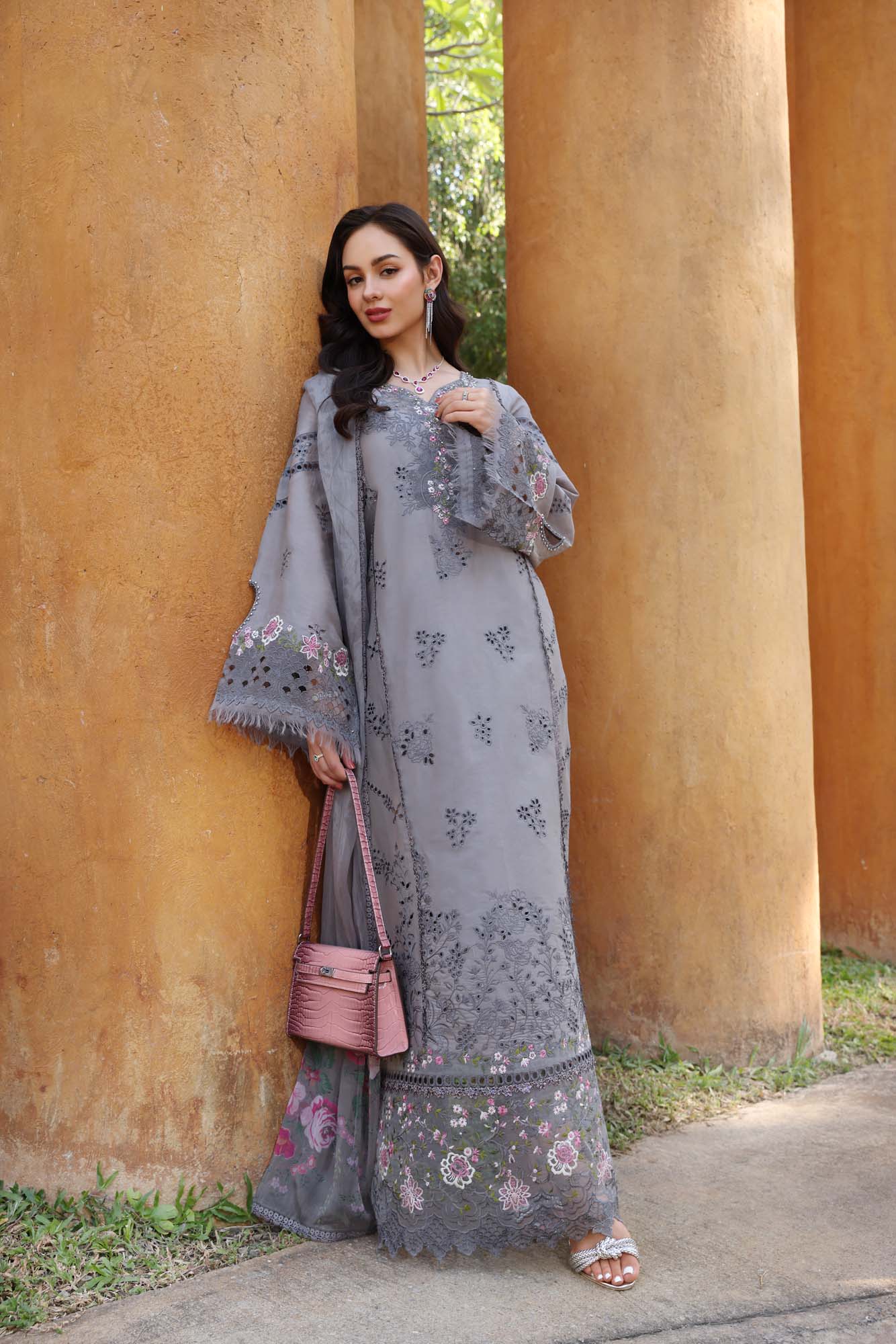 Noor by Saadia Asad | Eid Luxury Laserkari 25 | D2-B by Noor by Saadia Asad - Designer Dress - Type: Ladies Clothes - Available at Libayah - 100% Original