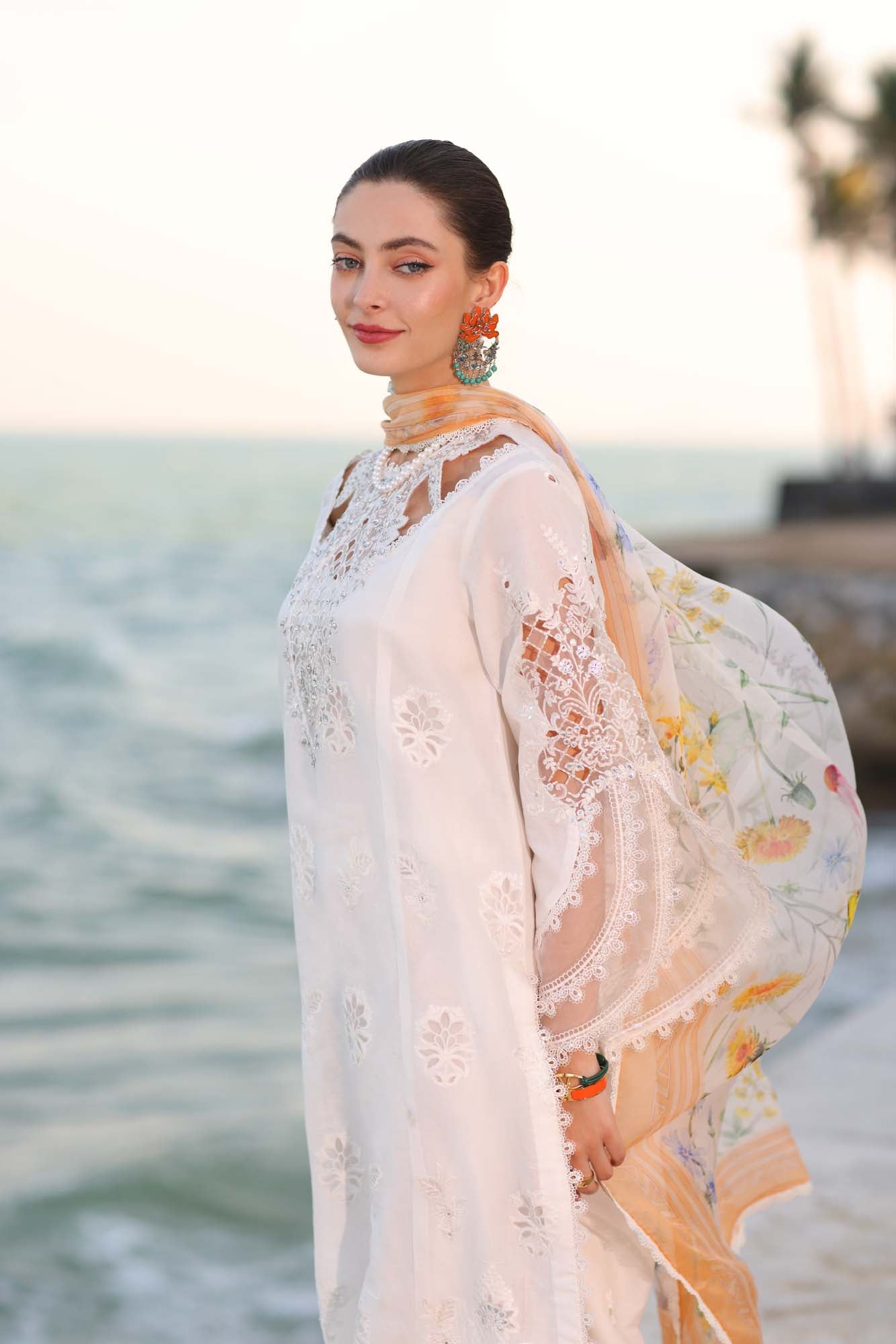 Noor by Saadia Asad | Eid Luxury Laserkari 25 | D9-B by Noor by Saadia Asad - Designer Dress - Type: Ladies Clothes - Available at Libayah - 100% Original