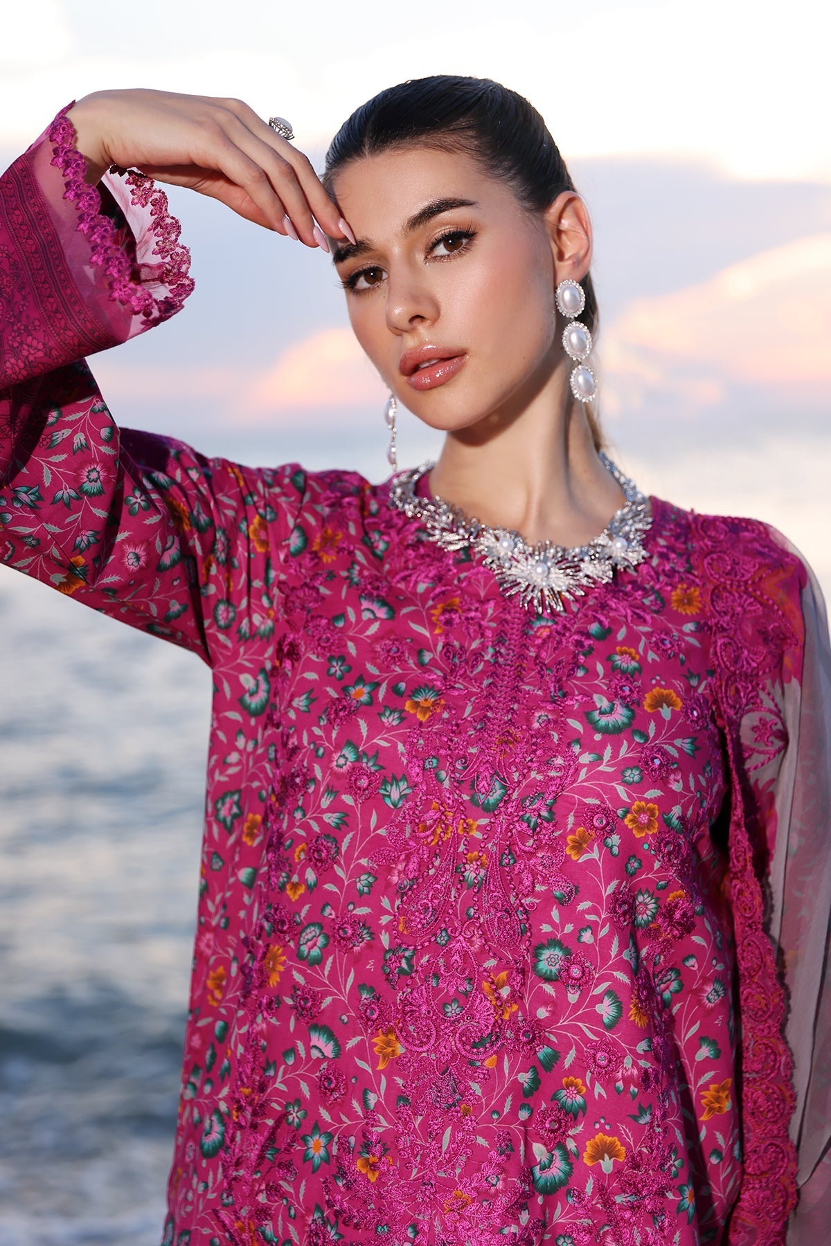 Charizma | Lawn Collection 24 |AS4-06 by Charizma - Designer Dress - Type: Casuals - Available at Libayah - 100% Original