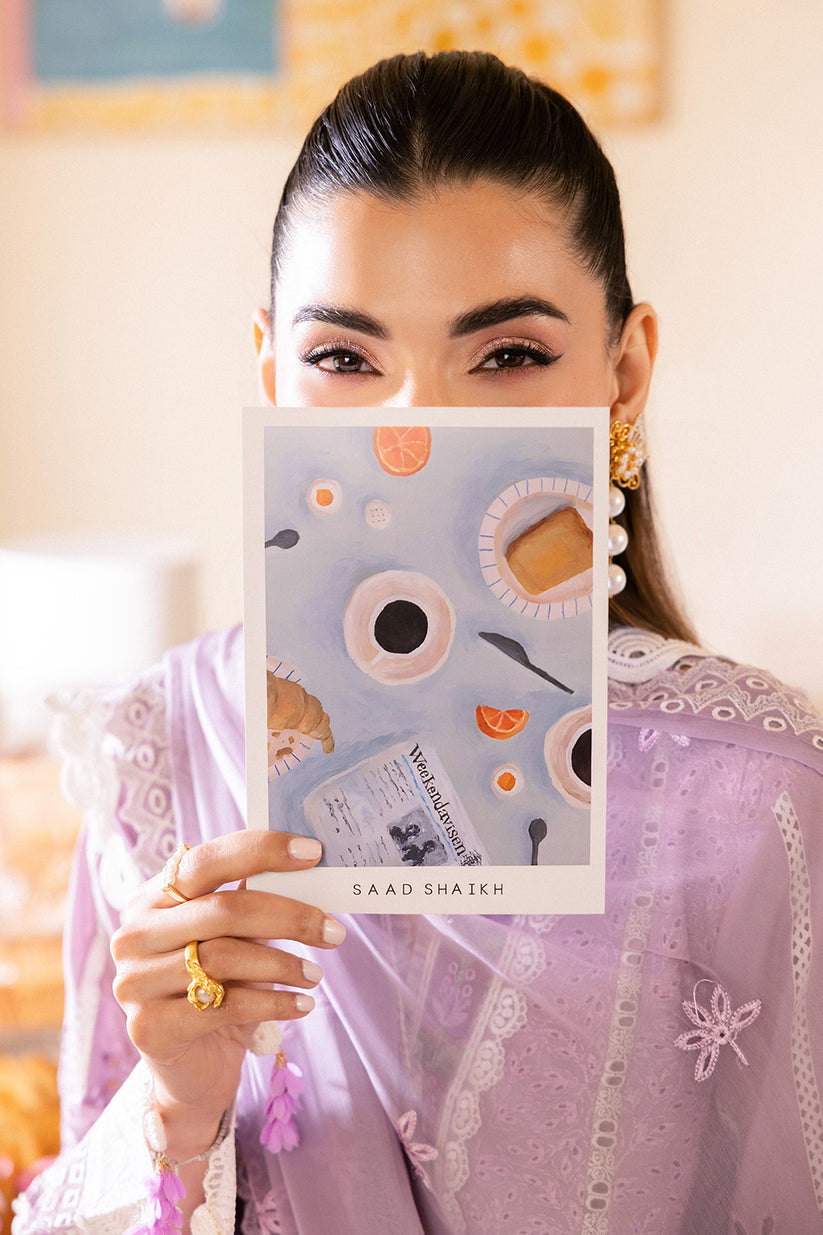 Saad Shaikh | La Amour Luxury Lawn | Azura