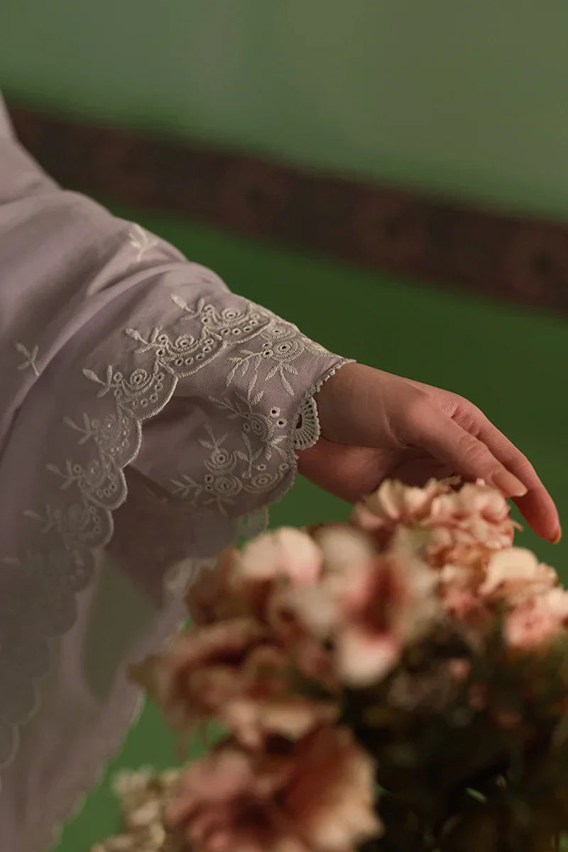 Cross Stitch | Chikankari Lawn | LILAC BLOOM