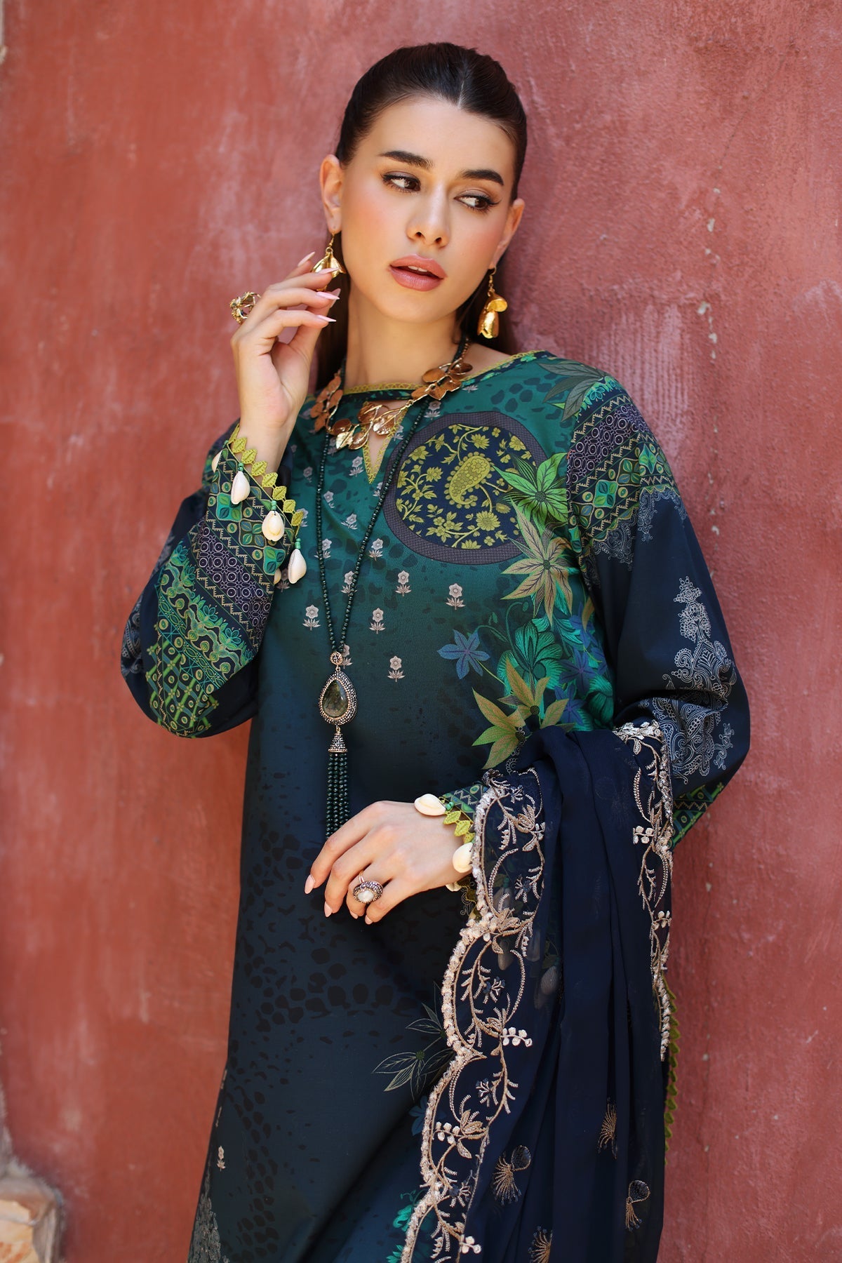 Charizma | Lawn Collection 24 | AS4-20 by Charizma - Designer Dress - Type: Casuals - Available at Libayah - 100% Original