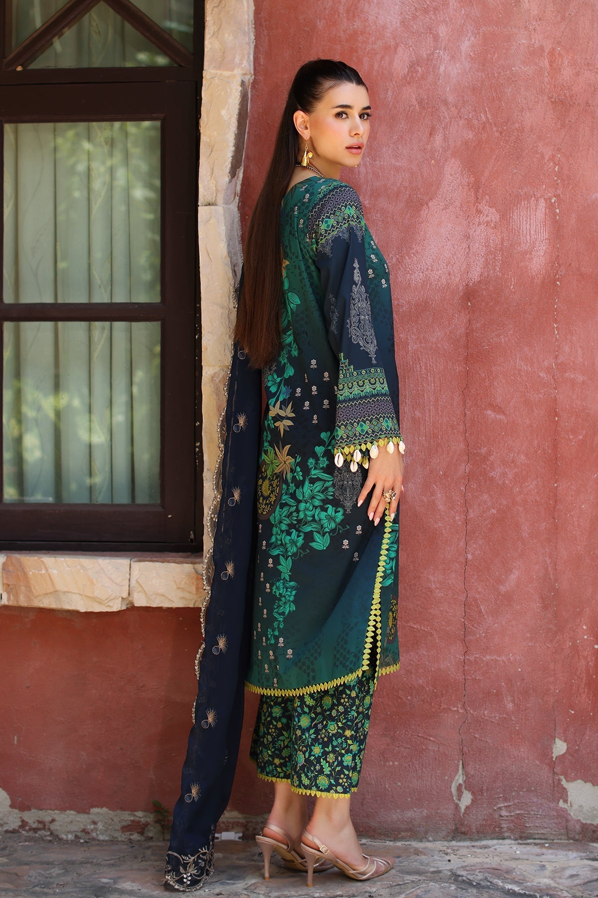 Charizma | Lawn Collection 24 | AS4-20 by Charizma - Designer Dress - Type: Casuals - Available at Libayah - 100% Original