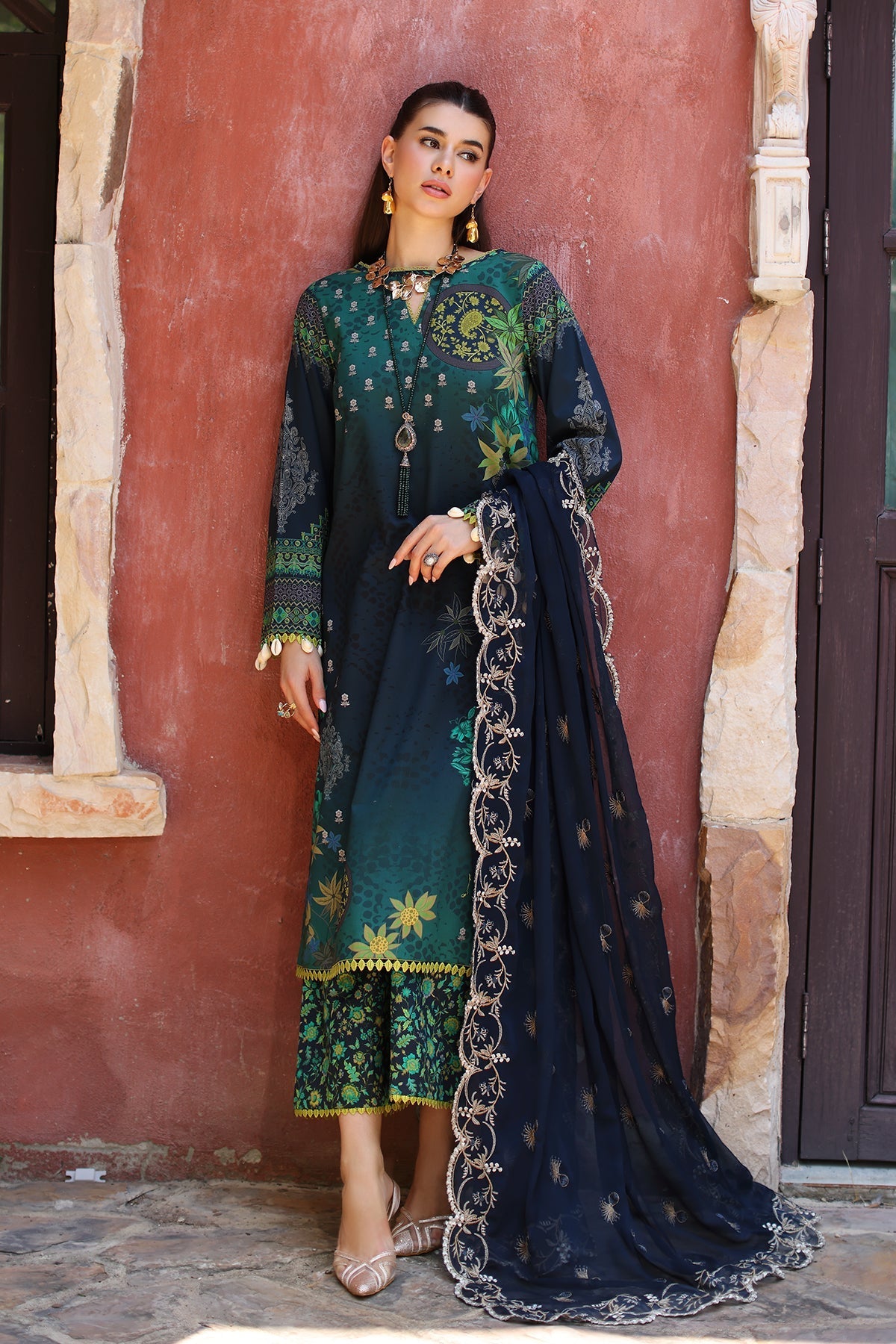 Charizma | Lawn Collection 24 | AS4-20 by Charizma - Designer Dress - Type: Casuals - Available at Libayah - 100% Original