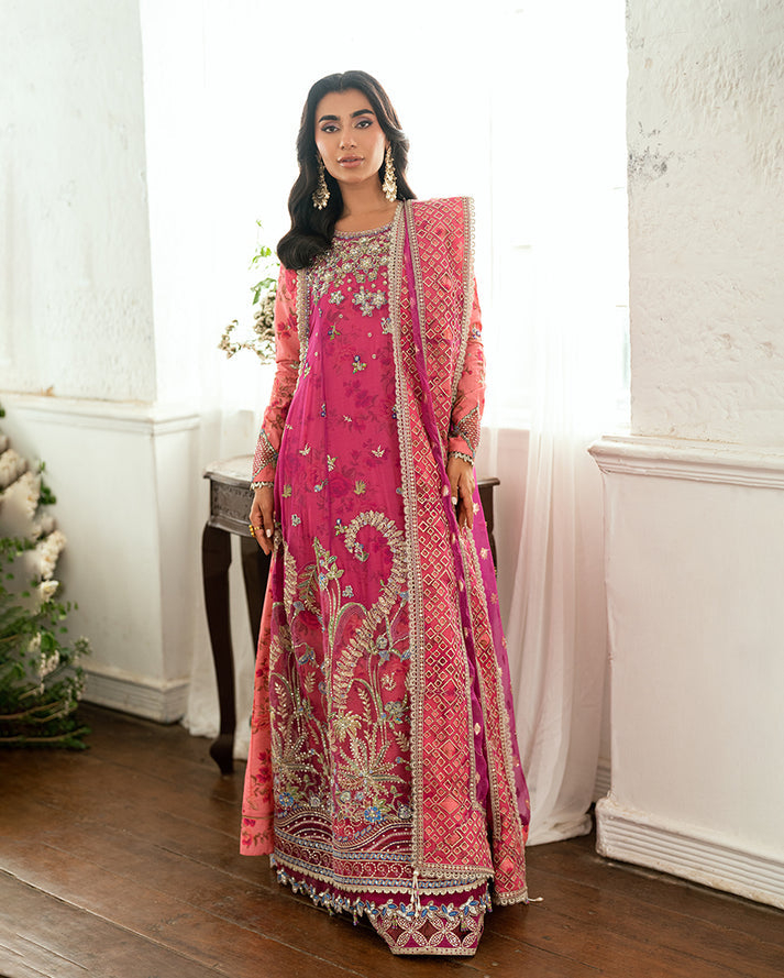 Geet Gulabi – authentic Pakistani dress from the Mushq Sham Shandaar Festive collection for women in the UK