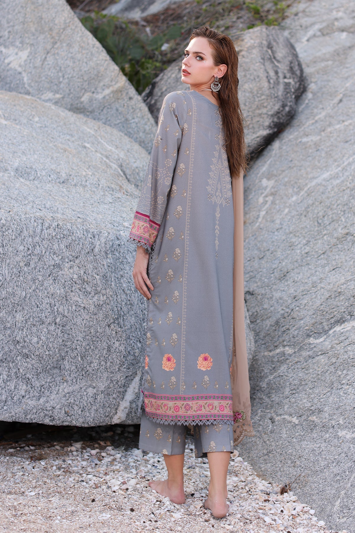 Charizma | Lawn Collection 24 |  AS4-27 by Charizma - Designer Dress - Type: Casuals - Available at Libayah - 100% Original