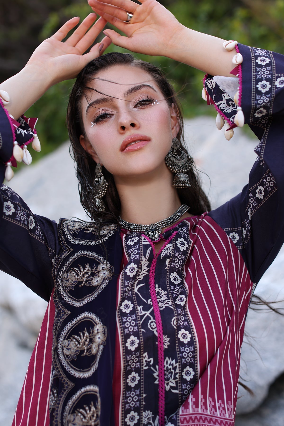 Charizma | Lawn Collection 24 | AS4-23 by Charizma - Designer Dress - Type: Casuals - Available at Libayah - 100% Original