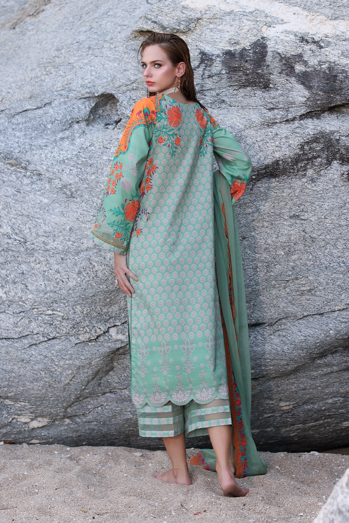 Charizma | Lawn Collection 24 | AS4-26 by Charizma - Designer Dress - Type: Casuals - Available at Libayah - 100% Original