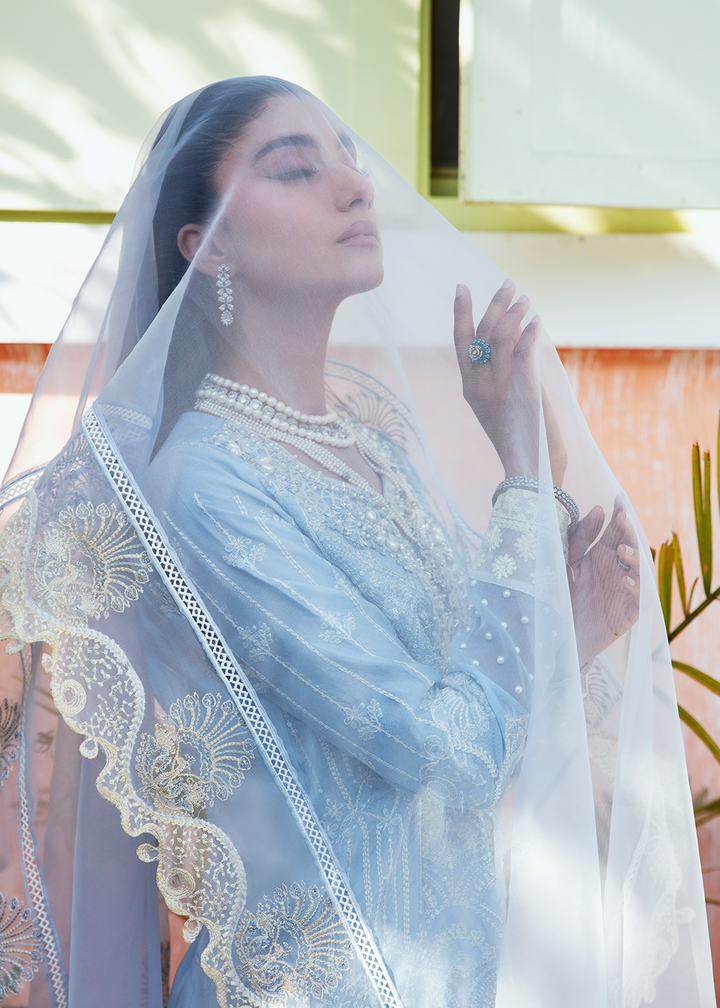 Maria Osama Khan | Rang e Noor Eid Edit | Sumbul-Sky Blue