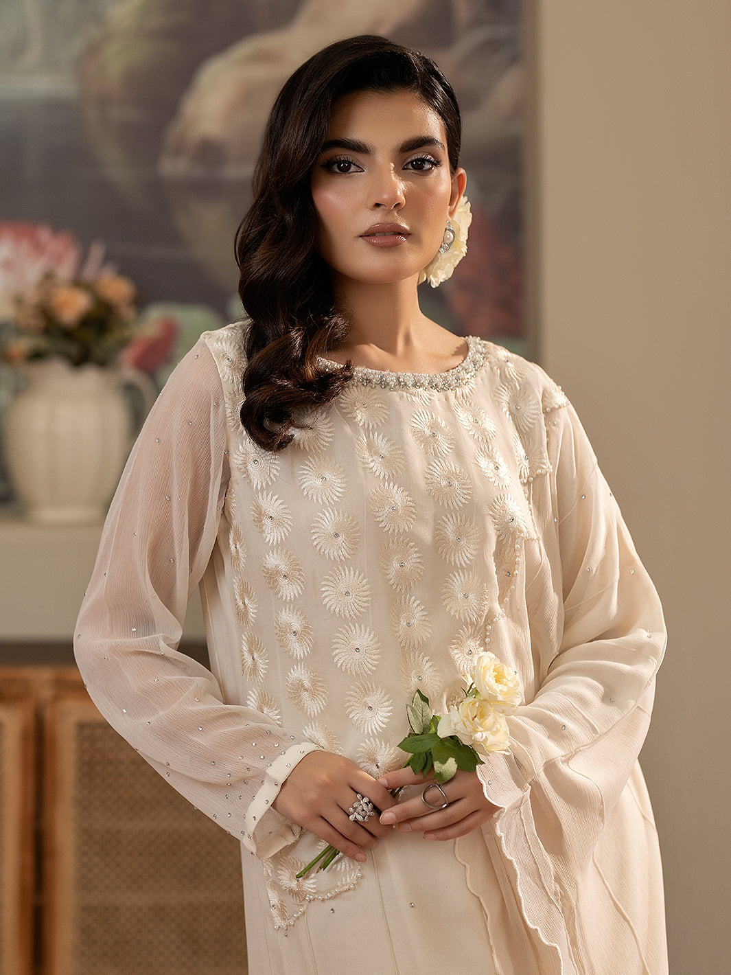 Ain | Abre Zareen Formals | ABR-10 by Ain - Designer Dress  - Type : Ladies Clothes - Available at Libayah - 100% Original 