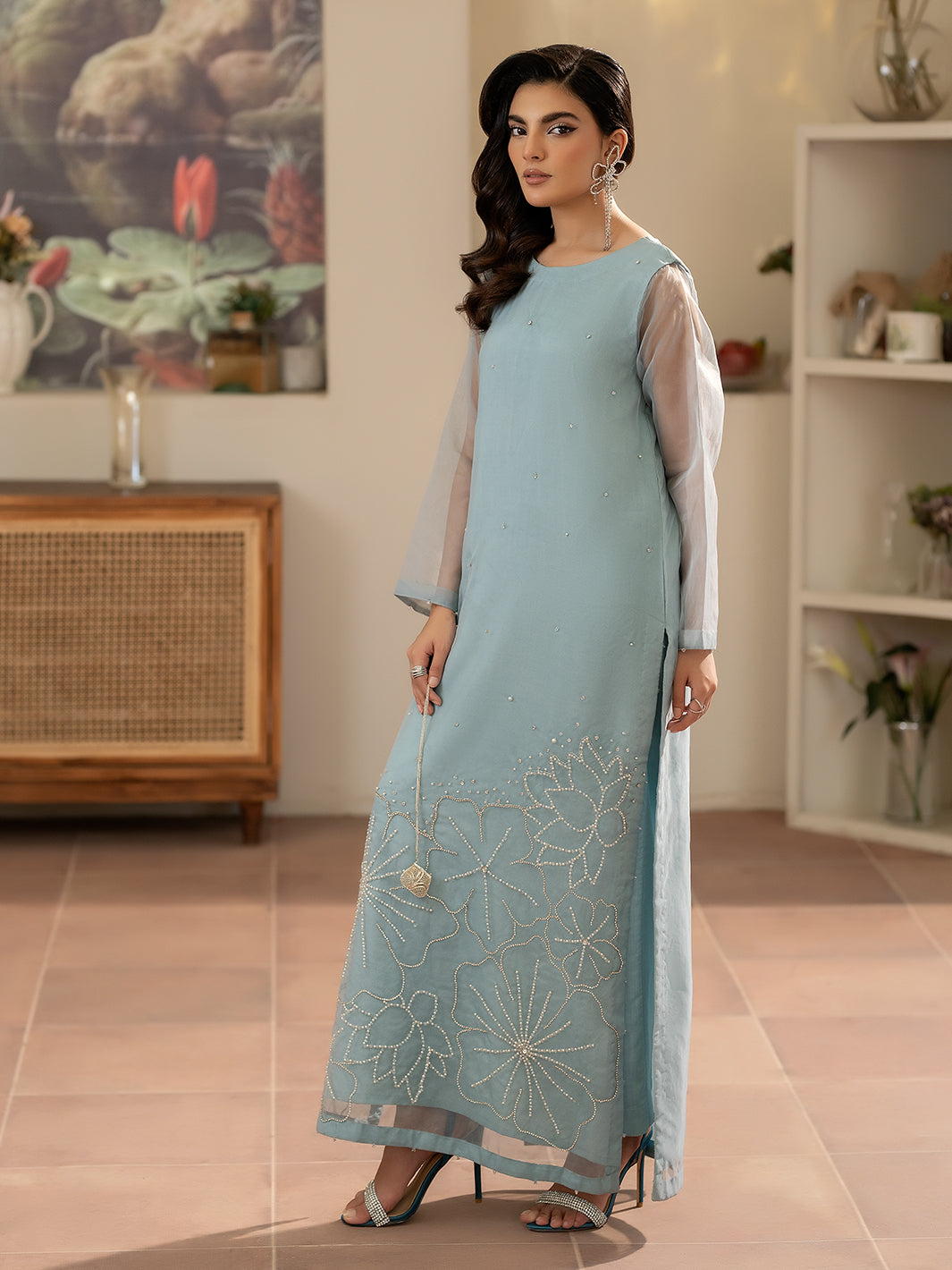 Ain | Abre Zareen Formals | ABR-11 by Ain - Designer Dress  - Type : Ladies Clothes - Available at Libayah - 100% Original 