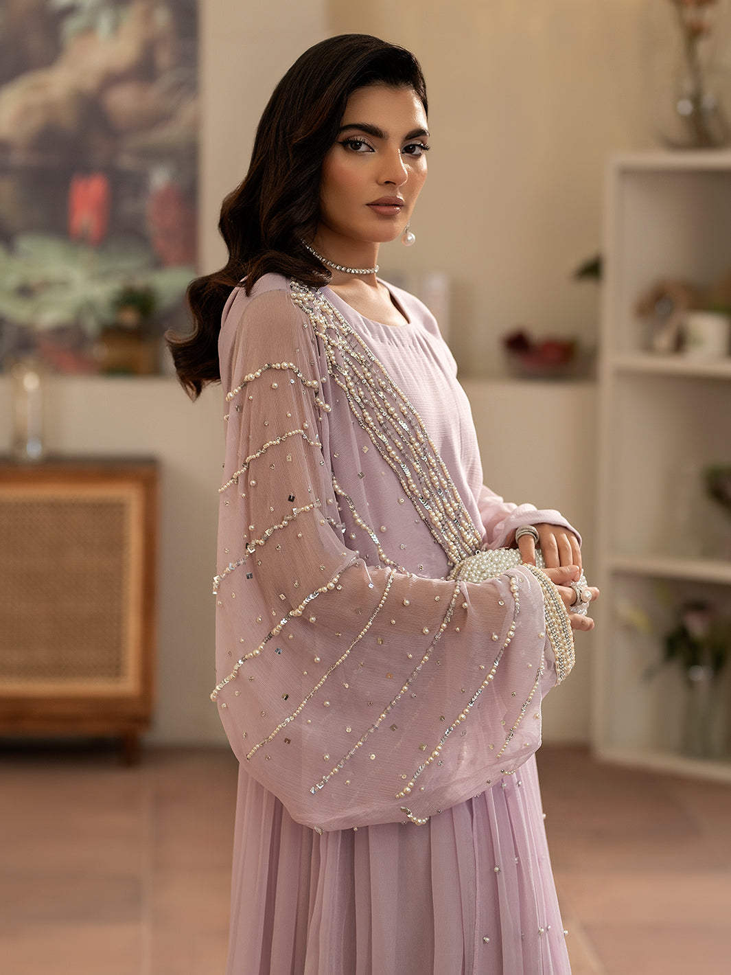 Ain | Abre Zareen Formals | ABR-13 by Ain - Designer Dress  - Type : Ladies Clothes - Available at Libayah - 100% Original 