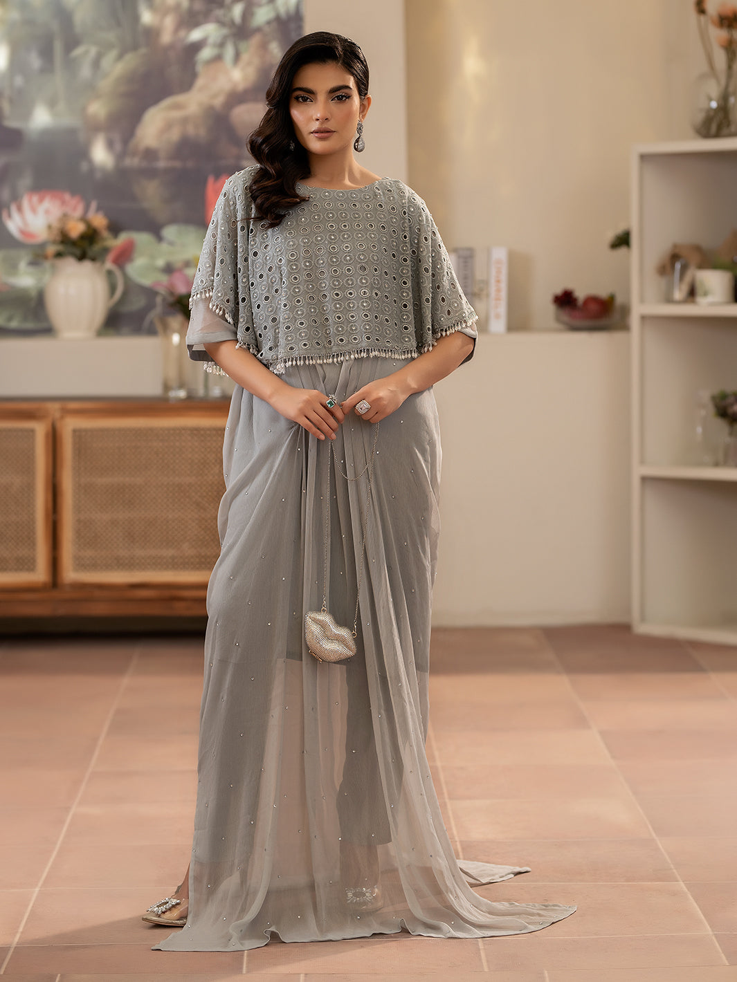 Ain | Abre Zareen Formals | ABR-14 by Ain - Designer Dress  - Type : Ladies Clothes - Available at Libayah - 100% Original 