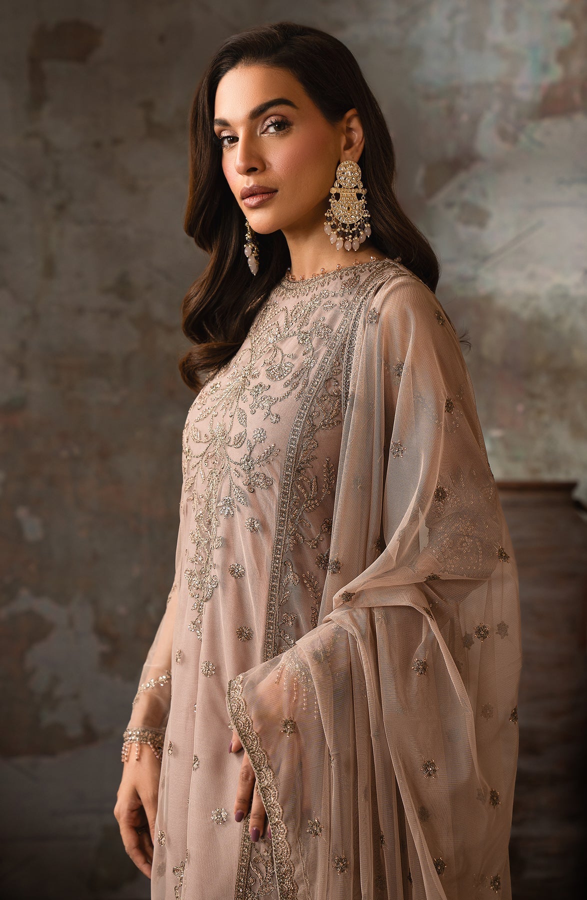 Zarif | Emirah Formals | ZEF 04 AURORA by Zarif - Designer Dress - Type: Ladies Clothes - Available at Libayah - 100% Original