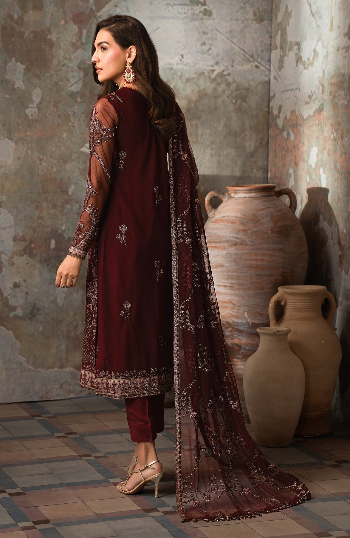 Zarif | Emirah Formals | ZEF 03 CHARM by Zarif - Designer Dress - Type: Ladies Clothes - Available at Libayah - 100% Original